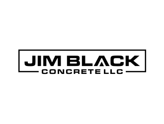 Jim Black Concrete LLC logo design by nurul_rizkon