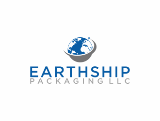 Earthship Packaging llc logo design by luckyprasetyo