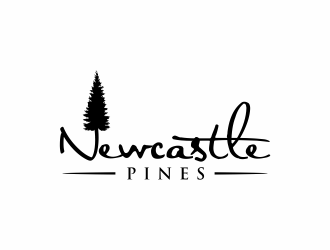 Newcastle Pines logo design by ammad