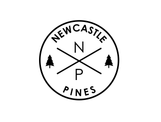 Newcastle Pines logo design by Cekot_Art