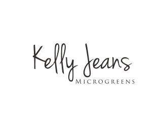 Kelly Jeans Microgreens logo design by haidar