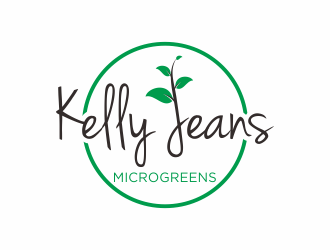 Kelly Jeans Microgreens logo design by huma