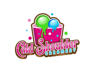Cold shoulder creamery logo design by uttam