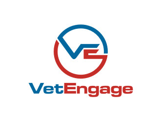 VetEngage logo design by rief