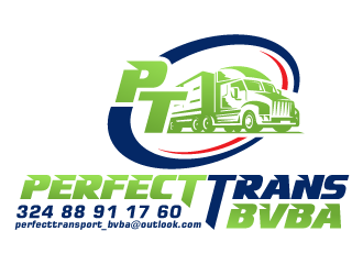 PerfectTrans BVBA logo design by scriotx