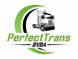 PerfectTrans BVBA logo design by stayhumble