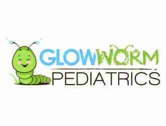Glowworm Pediatrics logo design by veron