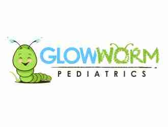 Glowworm Pediatrics logo design by veron