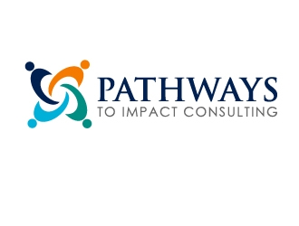 Pathways To Impact Consulting logo design by Marianne