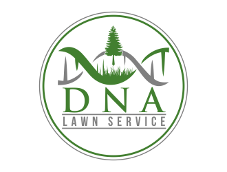 DNA Lawn Service logo design by bosbejo