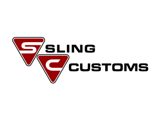 SLING CUSTOMS  logo design by asyqh
