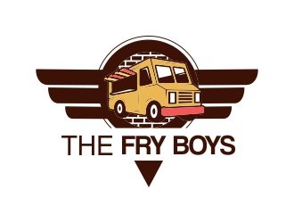 The Fry Boys logo design by Tambaosho