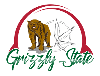 Grizzly state logo design by ROSHTEIN