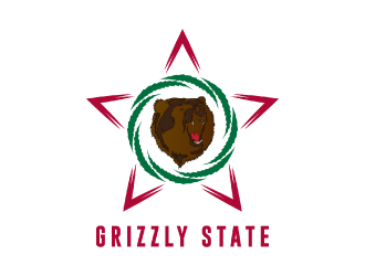 Grizzly state logo design by nona