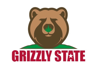 Grizzly state logo design by usef44