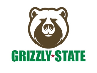Grizzly state logo design by usef44