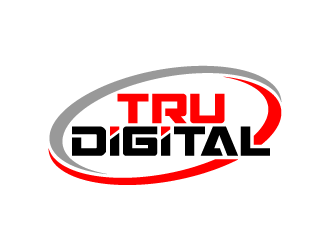 TruDigital logo design by denfransko