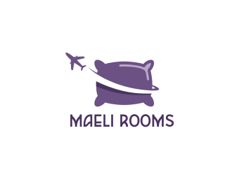 maeli rooms logo design by ROSHTEIN