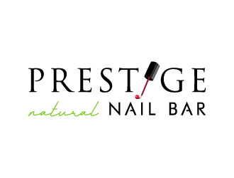 Prestige Natural Nail Bar logo design by pencilhand