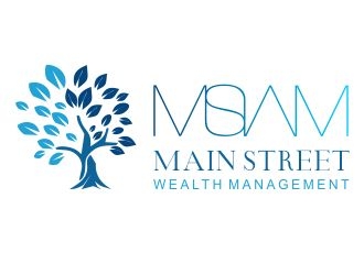 Main Street Wealth Management logo design by nikkl