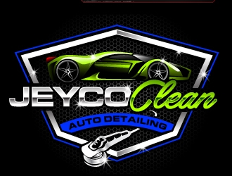 JeycoClean Auto Detailing logo design by REDCROW