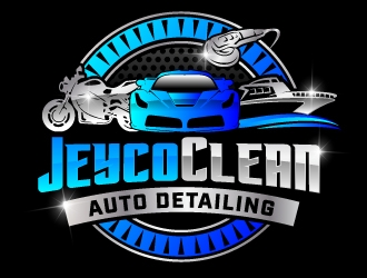 JeycoClean Auto Detailing logo design by jaize
