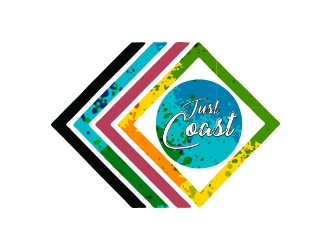 Just Coast logo design by heba