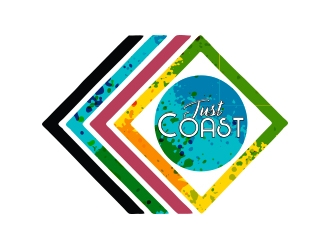 Just Coast logo design by heba