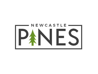 Newcastle Pines logo design by Optimus