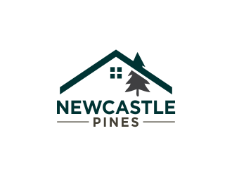 Newcastle Pines logo design by akhi