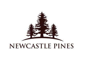 Newcastle Pines logo design by PMG