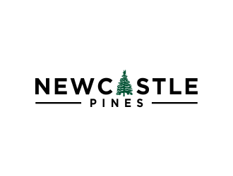 Newcastle Pines logo design by done