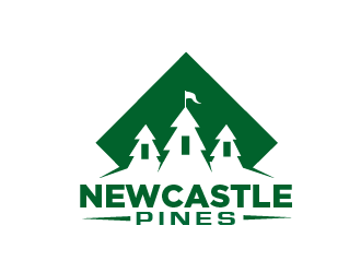 Newcastle Pines logo design by THOR_