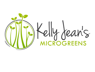 Kelly Jeans Microgreens logo design by megalogos