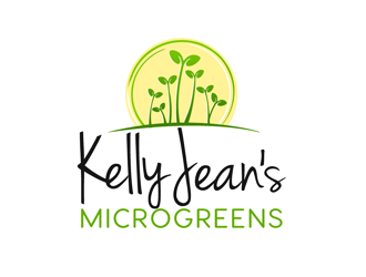 Kelly Jeans Microgreens logo design by megalogos