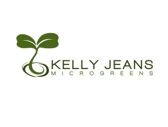 Kelly Jeans Microgreens logo design by nikkl