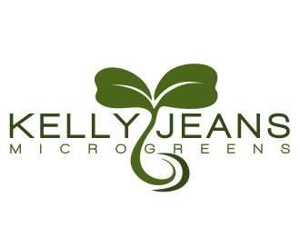 Kelly Jeans Microgreens logo design by nikkl