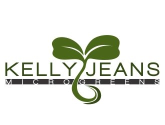 Kelly Jeans Microgreens logo design by nikkl