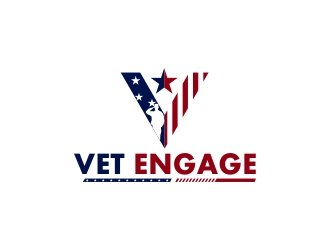 VetEngage logo design by DanizmaArt