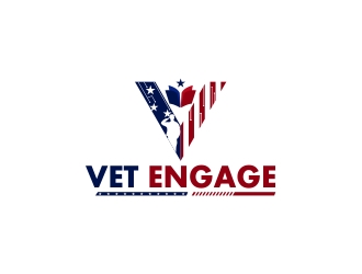 VetEngage logo design by DanizmaArt