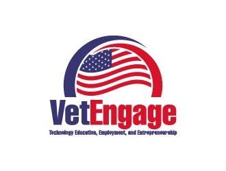 VetEngage logo design by wongndeso