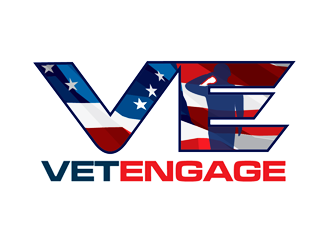 VetEngage logo design by megalogos
