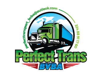 PerfectTrans BVBA logo design by Bl_lue