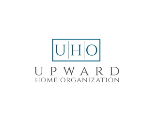 Upward Home Organization logo design by thegoldensmaug