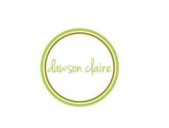 Dawson & Claire  logo design by cybil