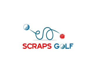 Scraps Golf logo design by DanizmaArt