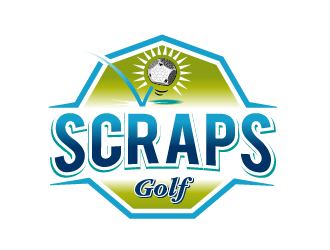 Scraps Golf logo design by SOLARFLARE