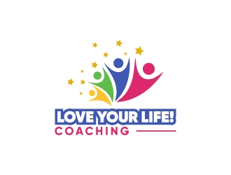 Love Your Life! Coaching logo design by wongndeso