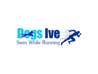 Dogs Ive Seen While Running logo design by DanizmaArt