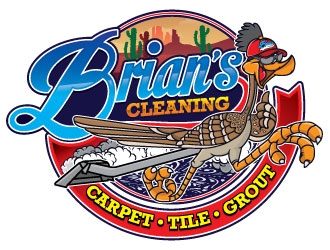 Brians Cleaning - Carpet, Tile & Grout logo design by Godvibes